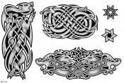 Celtic Tattoo Designs Sheet 176